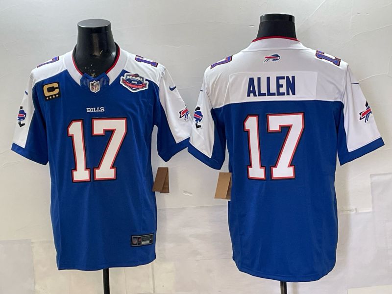 Men 2025 Nike Buffalo Bills #17 Allen Blue Limited NFL Jersey style 06->buffalo bills->NFL Jersey
